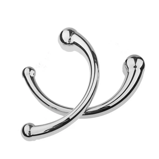 Anal Hooks Anal Ended 5858 Elegant Stainless Steel Double Hook 1001